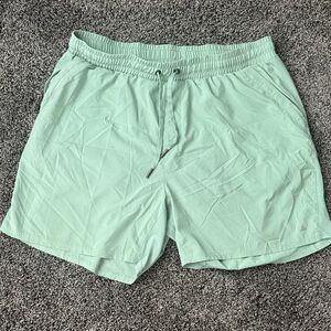 Mint Green Athletic Shorts